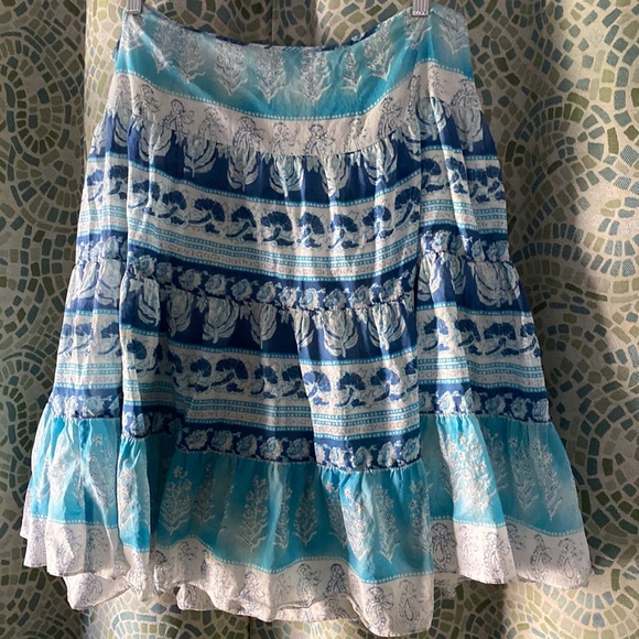 Chaps Cotton Skirt 14 - Picture 5 of 6